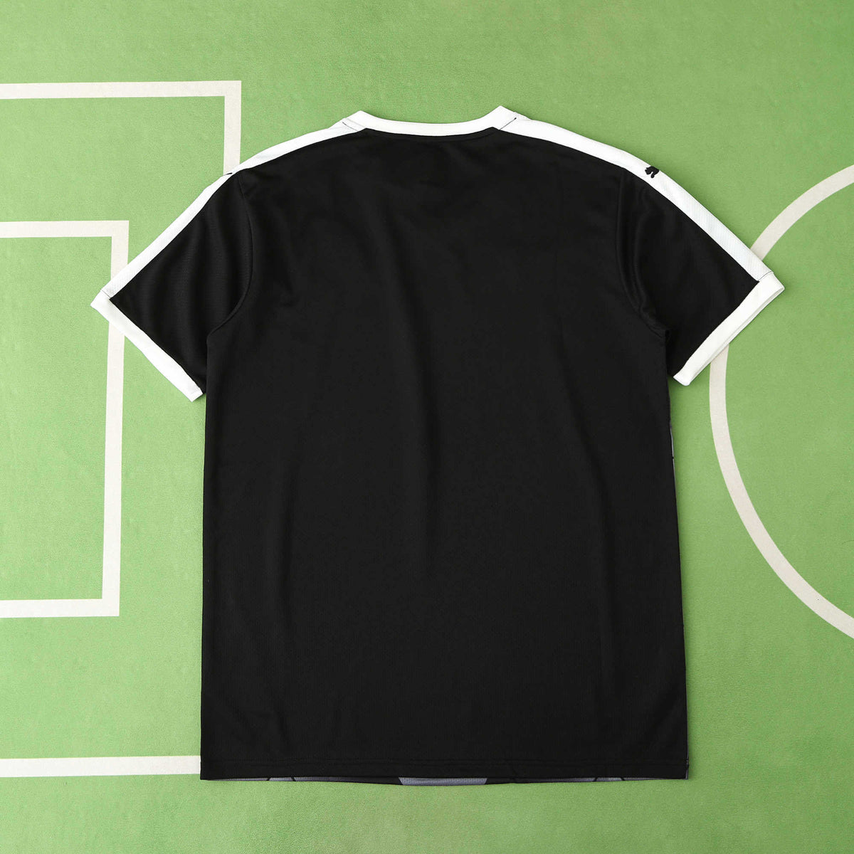 Leicester City 2015-2016 Season Away Retro Black Football Jersey Trikot Maillot V2