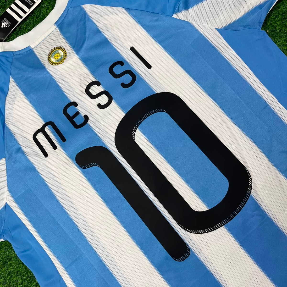 2010 Argentina World Cup Lionel Messi 10- Retro Football Jersey – 5