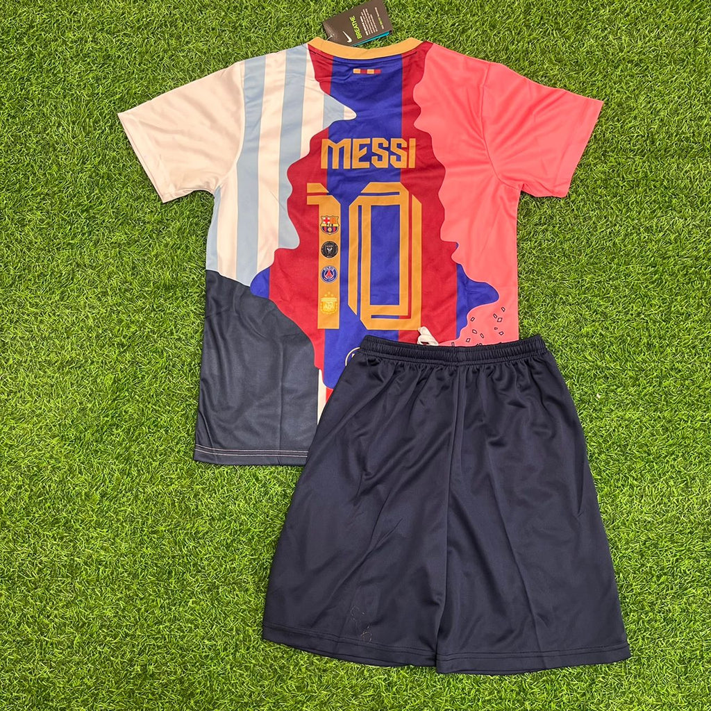 Lionel Messi GOAT Combo 2025 All Teams Special Kids Jersey KinderTrikot – 14
