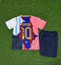 Lionel Messi GOAT Combo 2025 All Teams Special Kids Jersey KinderTrikot – Back View