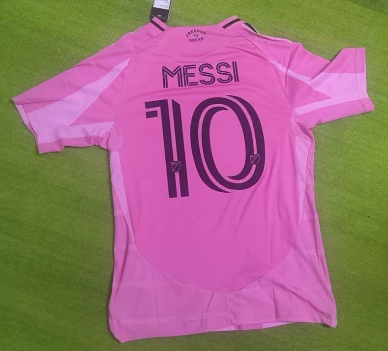 Lionel Messi New Season Home Jersey – Back View