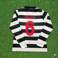 Juventus New Season Fourth Long Sleeve Jersey – Lloyd Kelly #6 – Back View