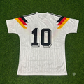 Lothar Matthäus Germany 1990 World Cup Retro Football Jersey – Back View