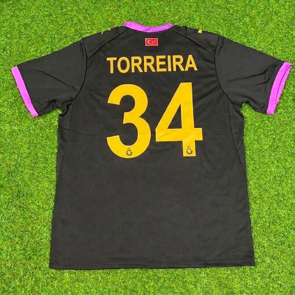 Lucas Torreira Galatasaray 2026-2027 New Season Football Jersey – Back View