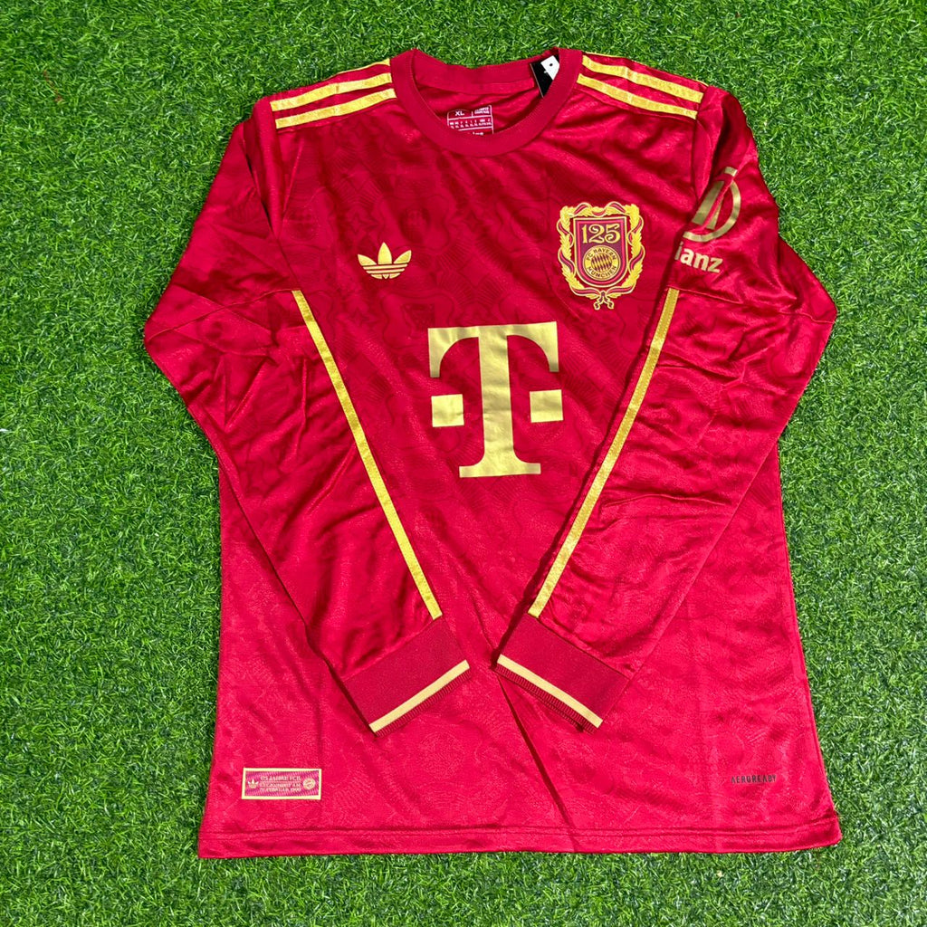 Luis Diaz 14- Bayern München 125 Jahre Spezial-Edition Fußballtrikot Paradise Edition – Front View