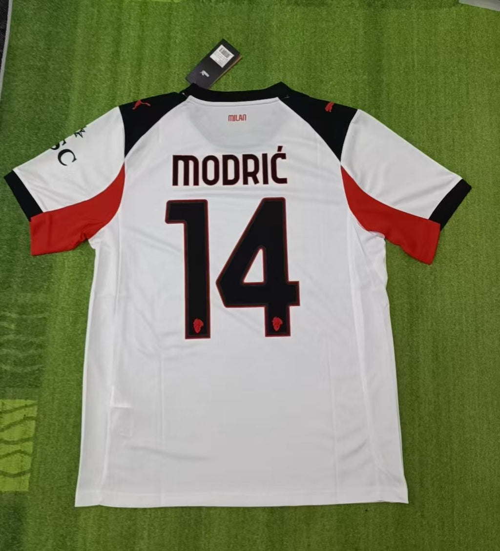 Luka Modric Milan Football Jersey – Back View