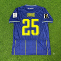 Jovo Lukic Bosnia and Herzegovina 2026 World Cup Blue Football Jersey – Back View