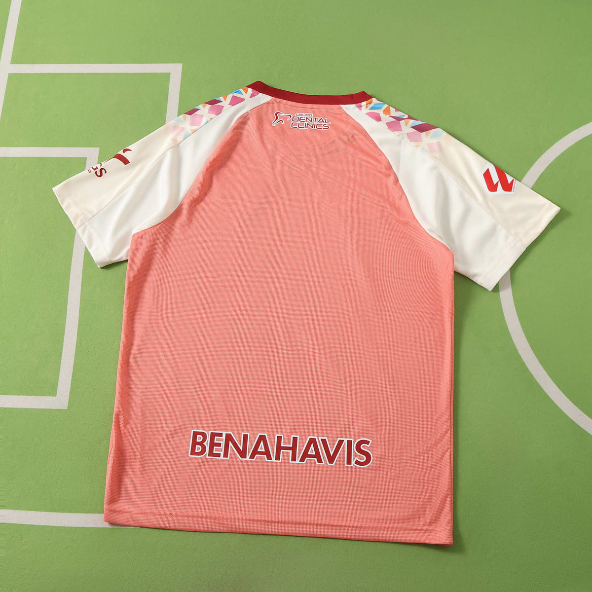 Málaga 2026-2027 Season Away Pink Football Jersey Trikot Maillot V2