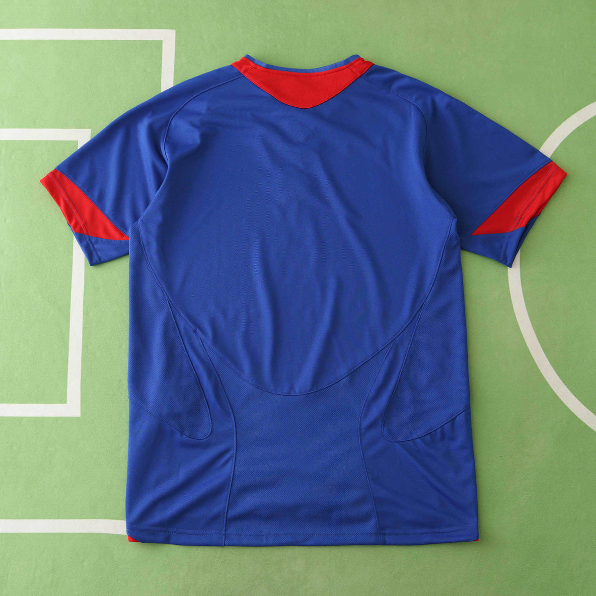 Manchester United F.C. 2005-2006 Season Away Blue Retro  Football Jersey Trikot Maillot V3