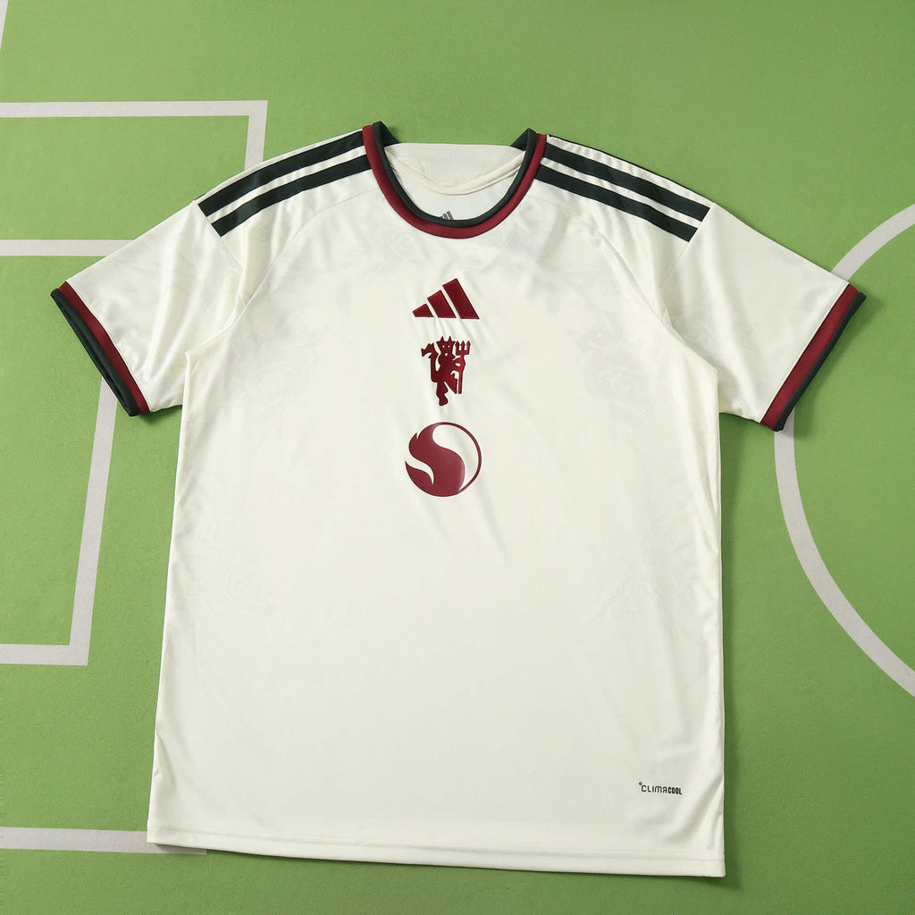 Manchester United F.C. 2026-2027 Season Third White Football Jersey Trikot Maillot