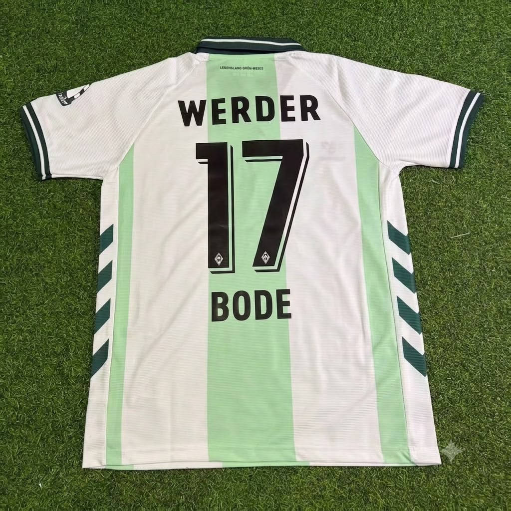 Marco Bode Werder Bremen Special Football Jersey – Back View