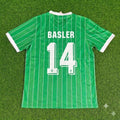 Mario Basler Werder Bremen Commemorative Heim Retro Fußballtrikot Jersey – Back View