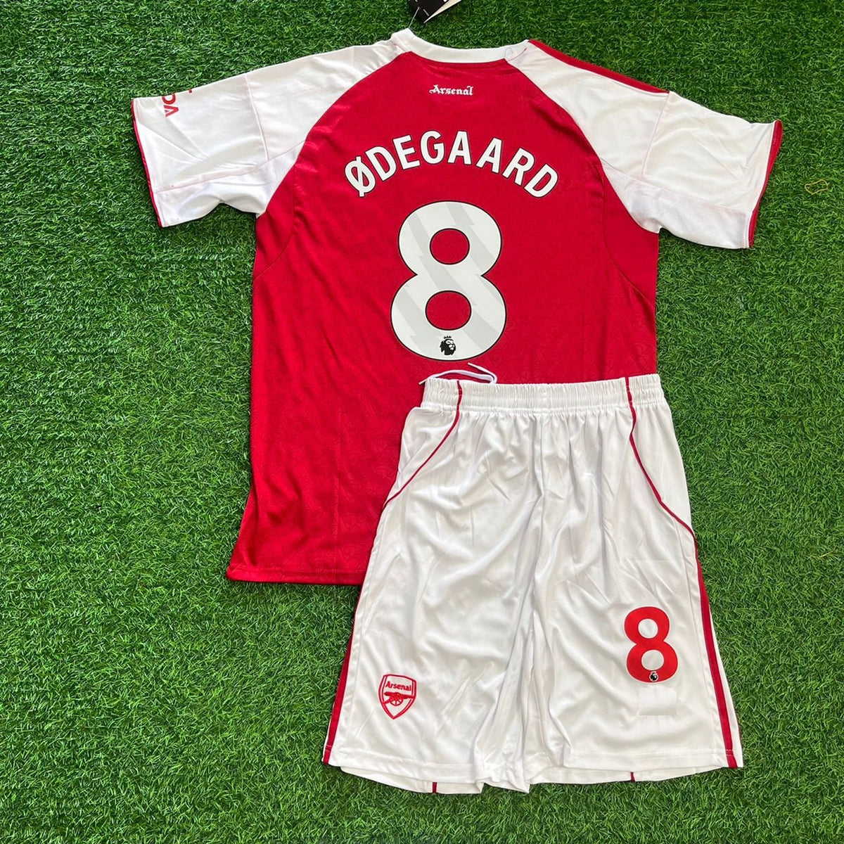 2026 Martin Odegaard Arsenal Home Kids Football Jersey – Back View