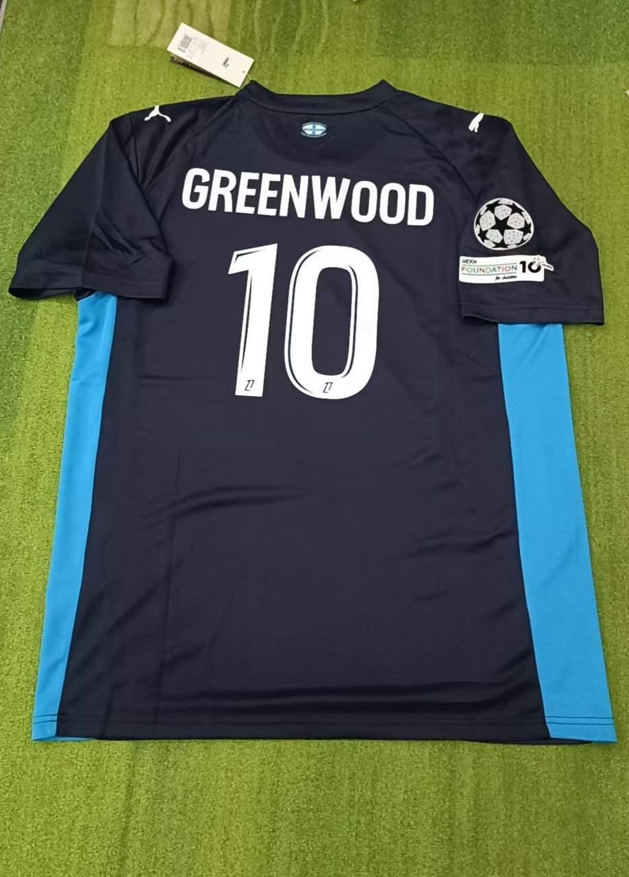 Mason Greenwood OM Marseille New Season 2026 Jersey – Back View
