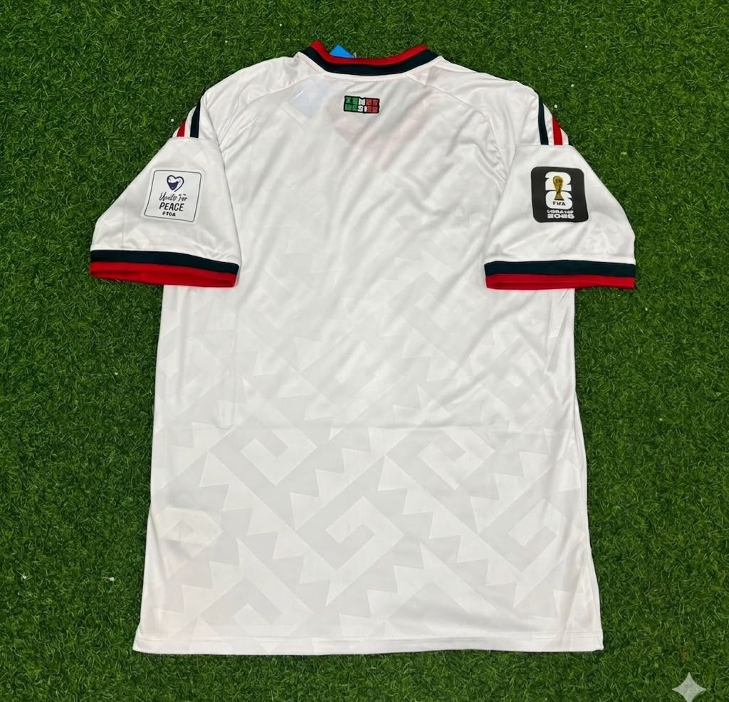 Mexico 2026 World Cup Home White Football Jersey – Front View