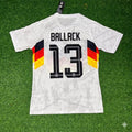 Michael Ballack #13 Germany Deutschland Special Edition Football Jersey – Back View
