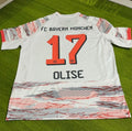Michael Olise 17 Bayern Munchen Away – Back View
