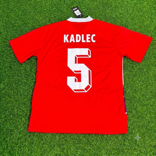 1. FC Kaiserslautern 1992 Saison Heim Retro – Miroslav Kadlec – Back View