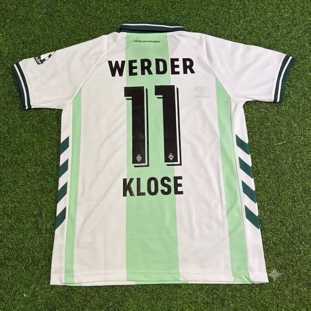 Miroslav Klose Werder Bremen Special Football Jersey – Back View