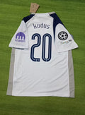 2026 Mohammed Kudus Tottenham Home white Football Jersey Camisate – Back View