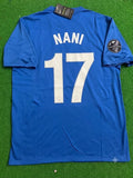 2008 Luis Nani Manchester United Champions League Retro Football Jersey – Back View