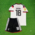 Germany 2026 World Cup Kids Home Football Jersey – Nathaniel Brown – Back View