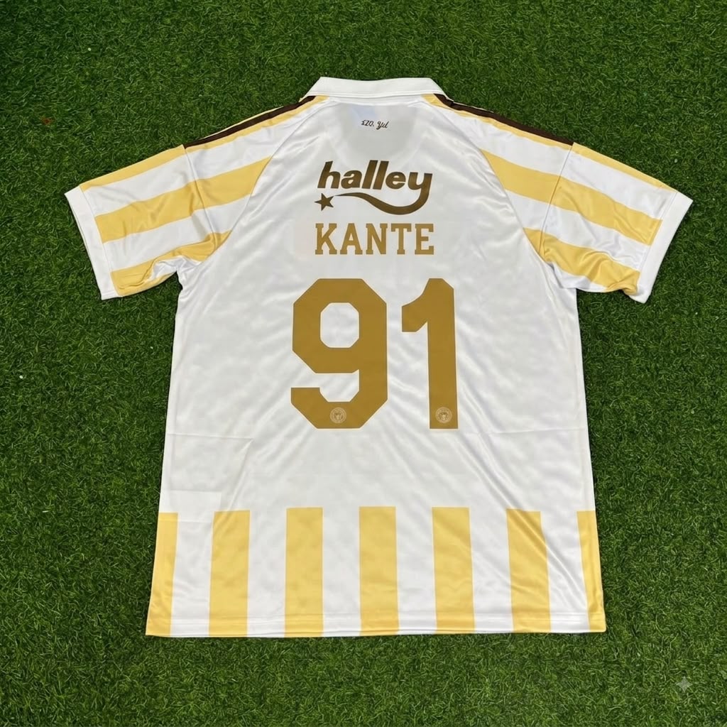 N'golo Kante #91 Fenerbahçe 2027 New Season Football Jersey – Back View