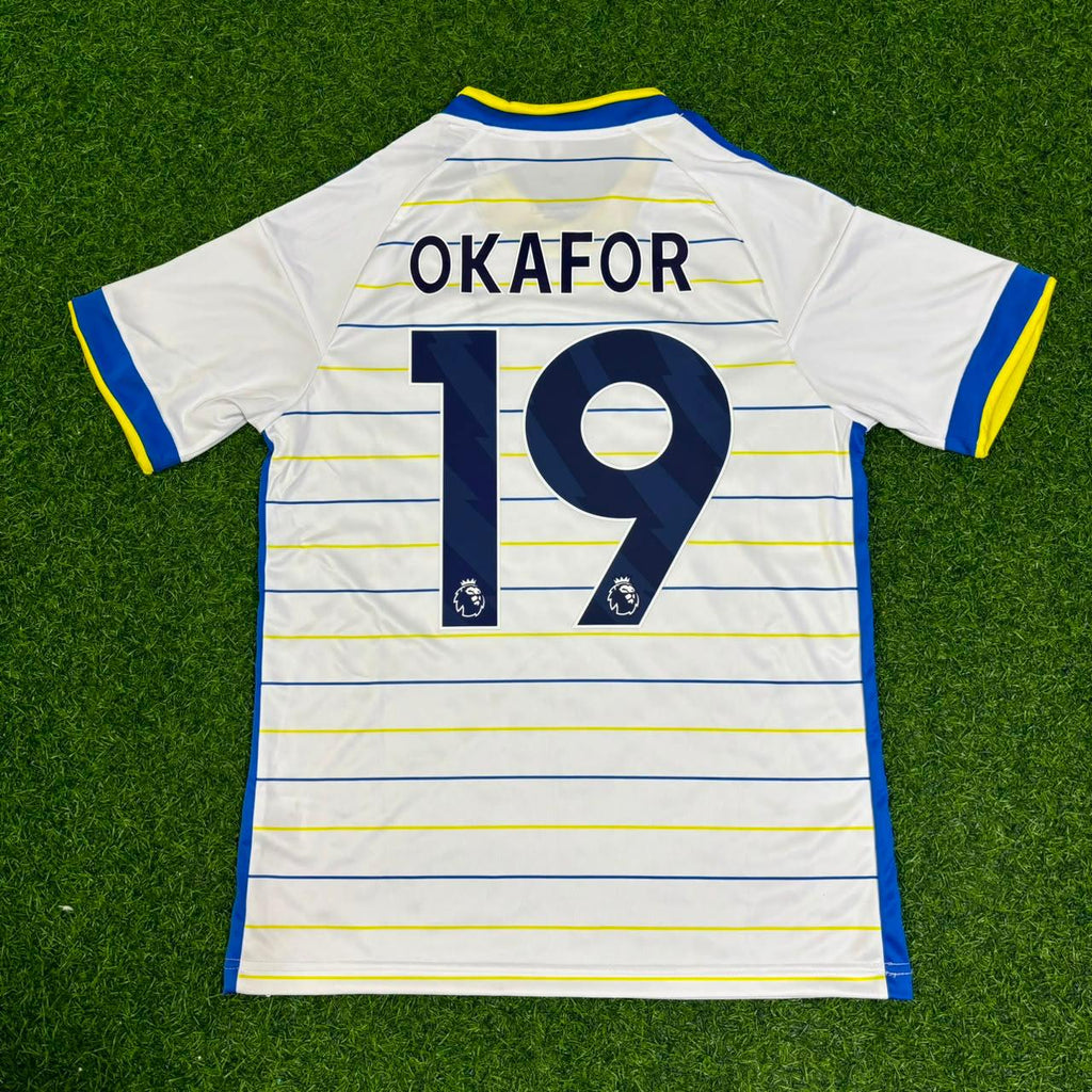 Noah Okafor Leeds United Home New Season 2027 Jersey Kit Soccer – Back View
