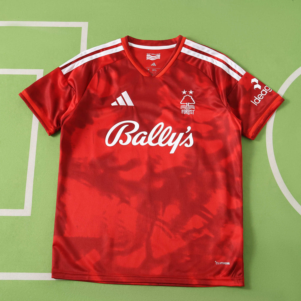 Nottingham Forest F.C. 2026-2027 Season Home Red Football Jersey Trikot Maillot