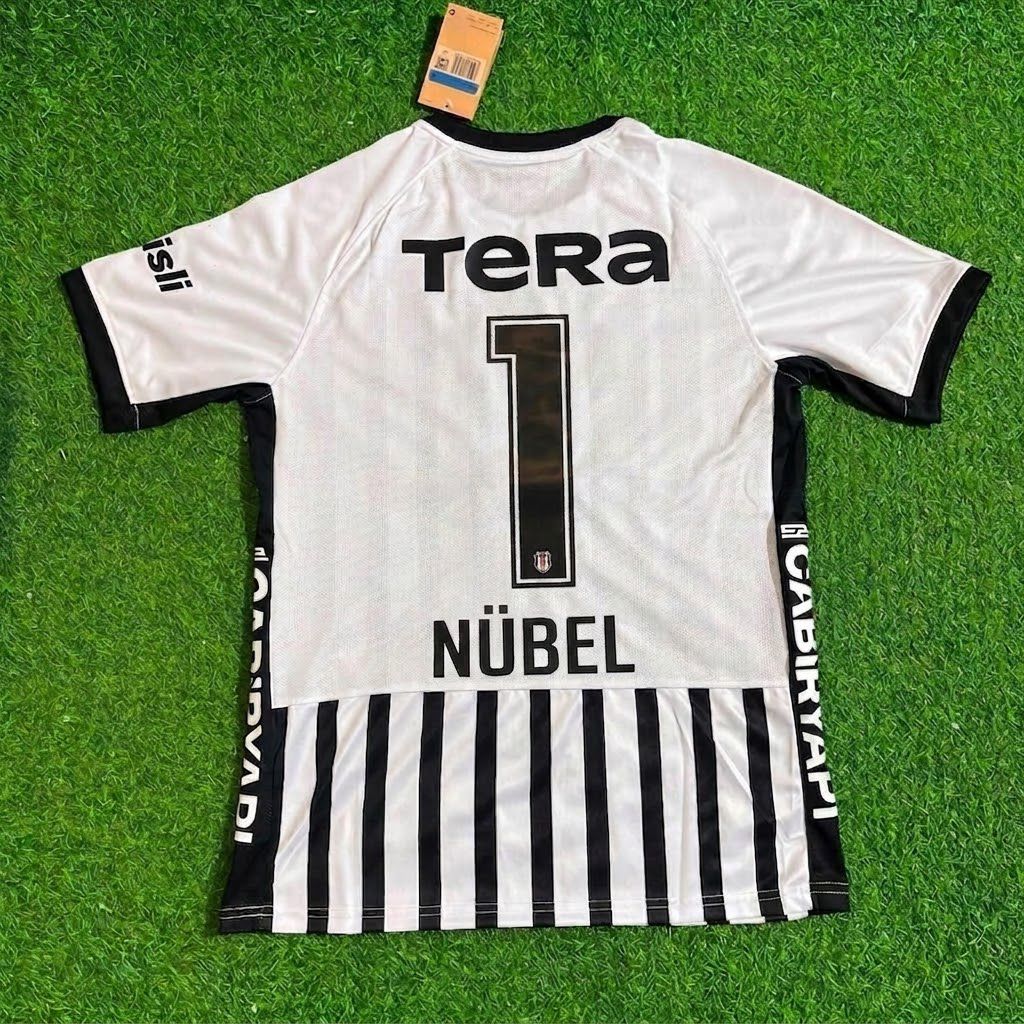 Alexander Nübel Besiktas 2027 New Season Football Goalkeeper Jersey Kit – Back View