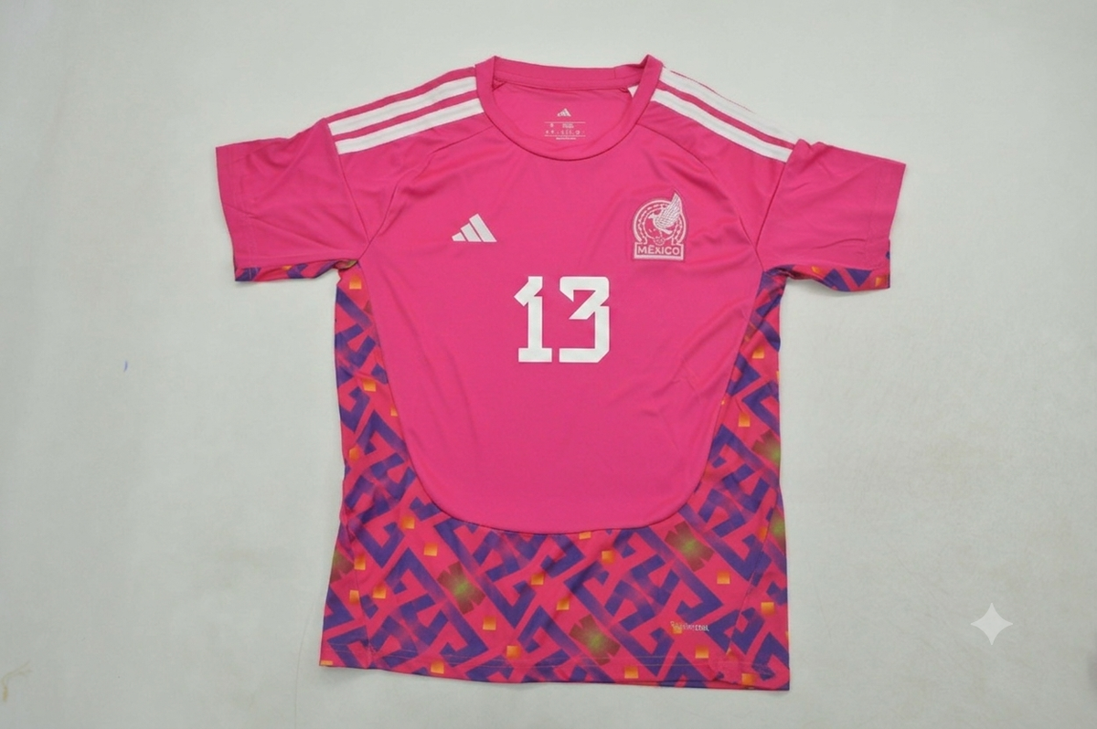 2026 Mexico World Cup Guillermo Ochoa Goalkeeper Home White Football Jersey – Front View