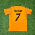 Ronaldo 2013 2014 Orange Retro Jersey – Back View