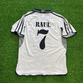 Raul Gonzales 2000 Retro Football Soccer Jersey Kit – Back View