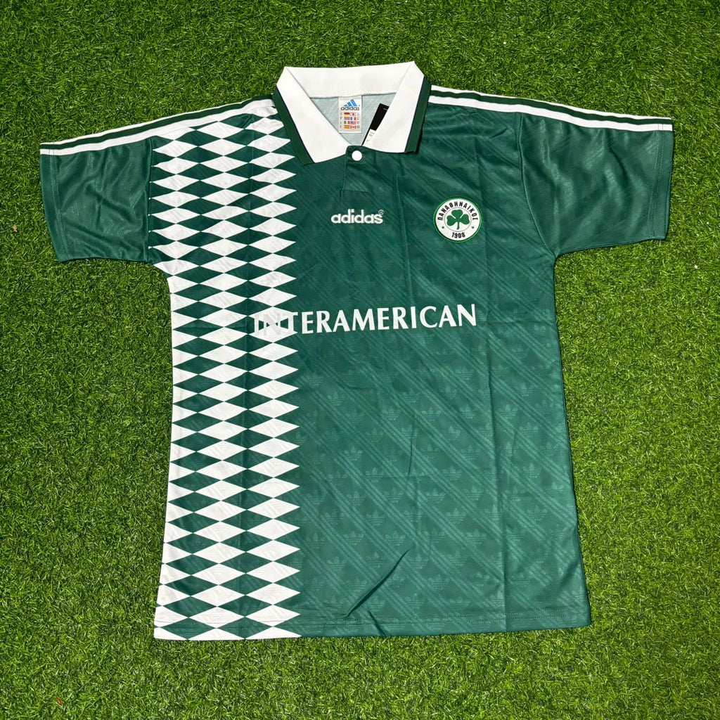 Panathinaikos 1995/96 Retro Home Kit Jersey – Front View