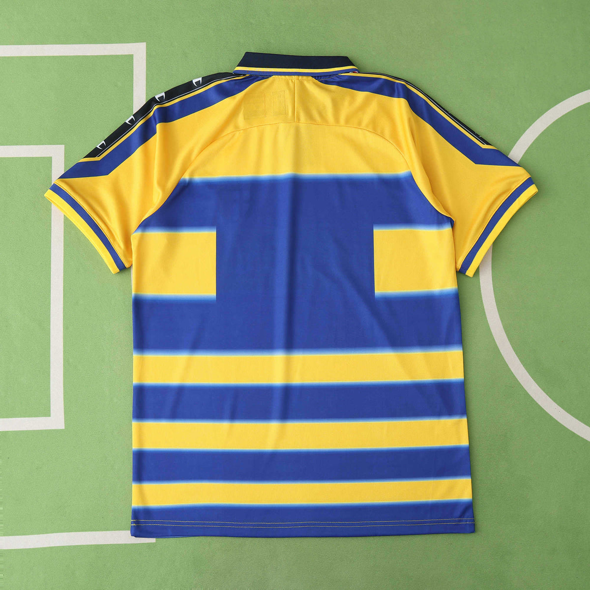 Parma Calcio 1999-2000 Season Home Football Retro Jersey Trikot Maillot V2
