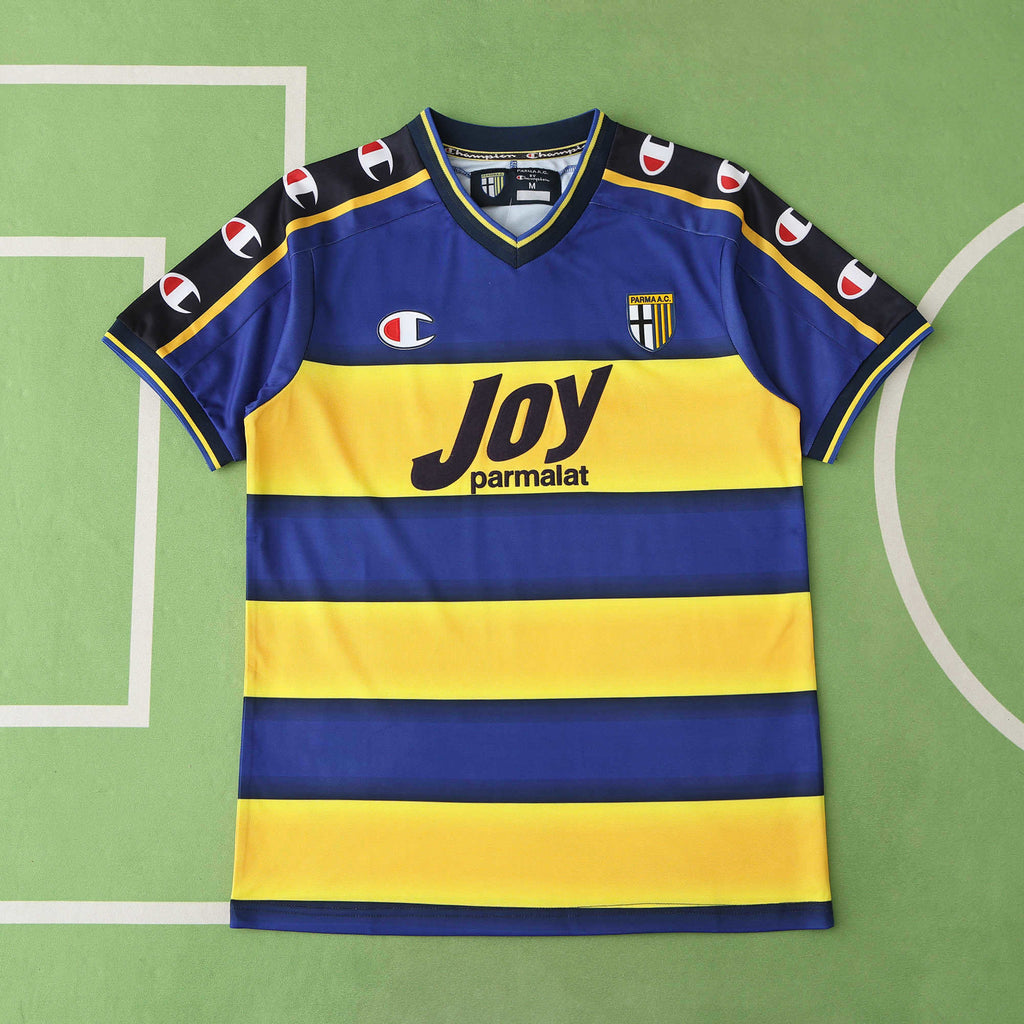 Parma Calcio 2001-2002 Season Home Football Retro Jersey Trikot Maillot