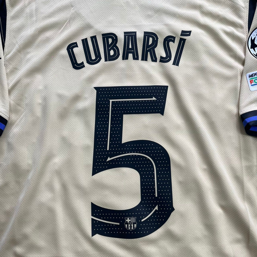 Pau Cubarsi Barcelona Away New Season 2026 Jersey – Front View