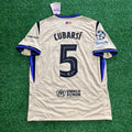 2026 Barcelona Away New Football Jersey – Pau Cubarsi – Back View
