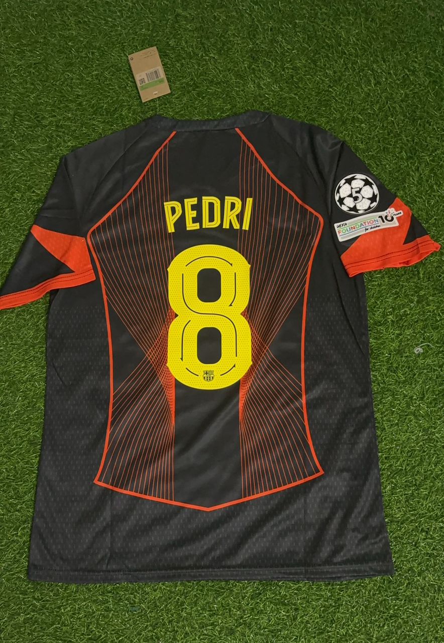 Pedri Barcelona New Season 2026 Jersey – Back View