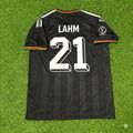 2002 Germany World Cup Philipp Lahm Black Special Retro Football Jersey – Back View