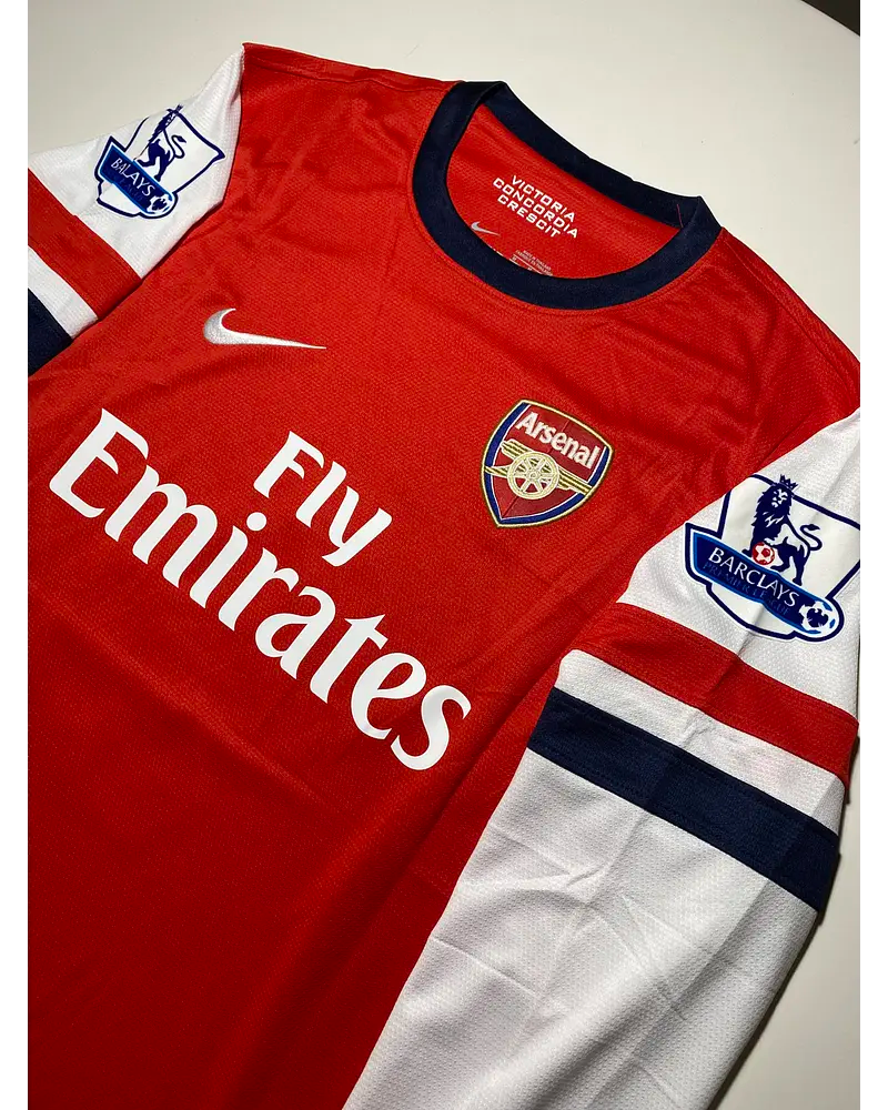 2011/12 Jack Wilshere Arsenal Retro Football Jersey – Front View