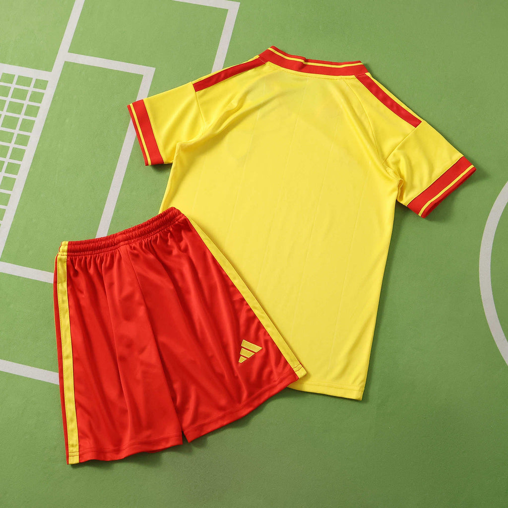 R.C. Lens 2026-2027 Season Home Kids Football Jersey Trikot Maillot V2