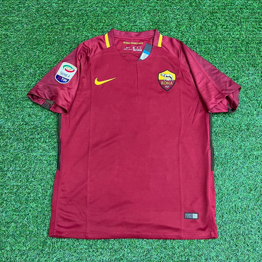 Radja Nainggolan 2016-2017 Season Retro Football Jersey – Front View