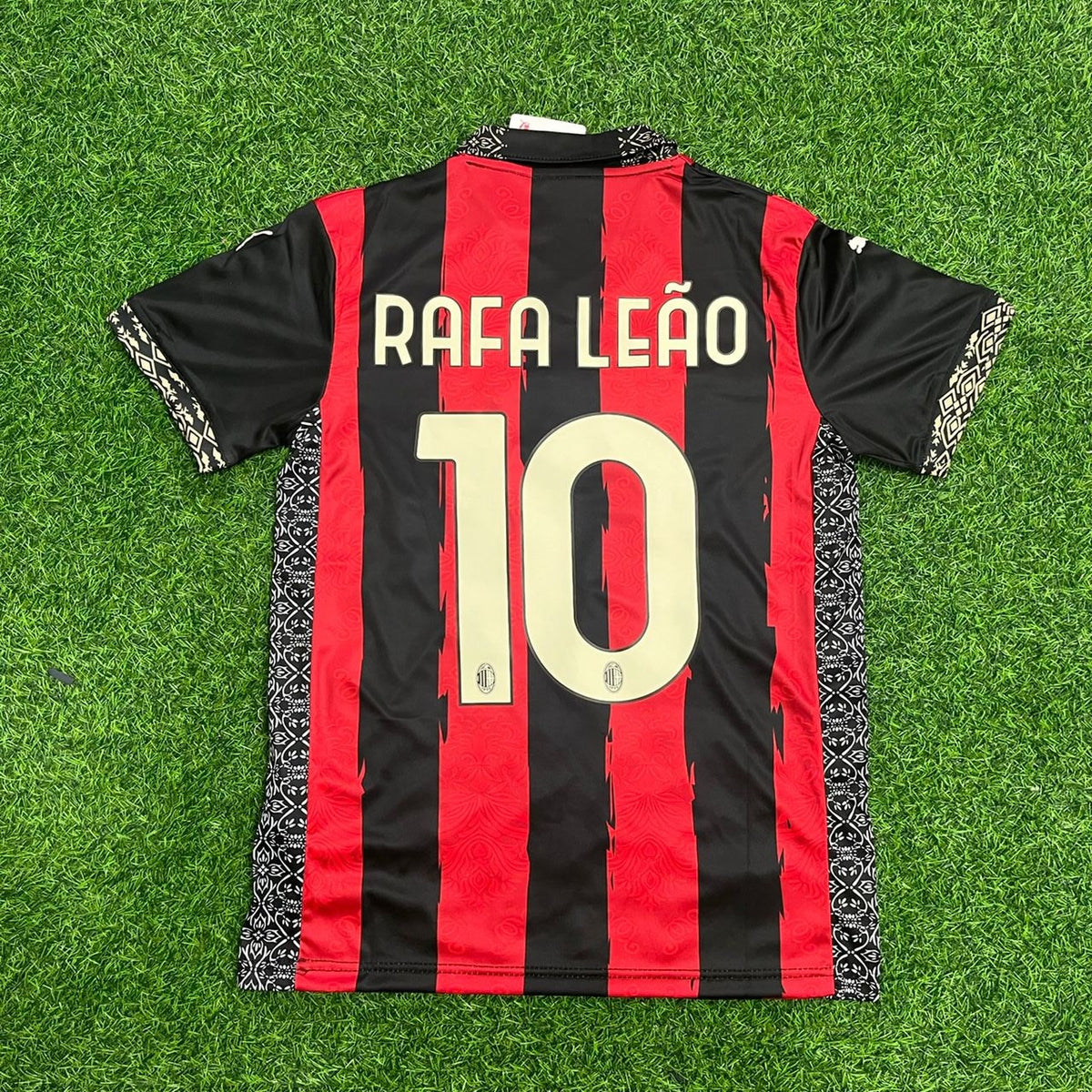 Rafael Leao Milan Football Jersey – Back View