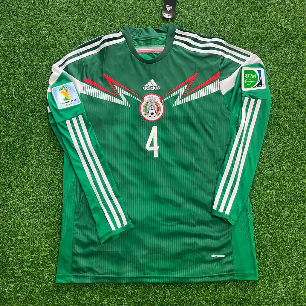 Rafael Marquez Mexico 2014 Brazil World Cup Retro Jersey – Front View