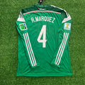 Rafael Marquez Mexico 2014 Brazil World Cup Retro Jersey – Back View