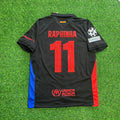 Raphinha Barcelona Black New Season 2026 Jersey – Back View