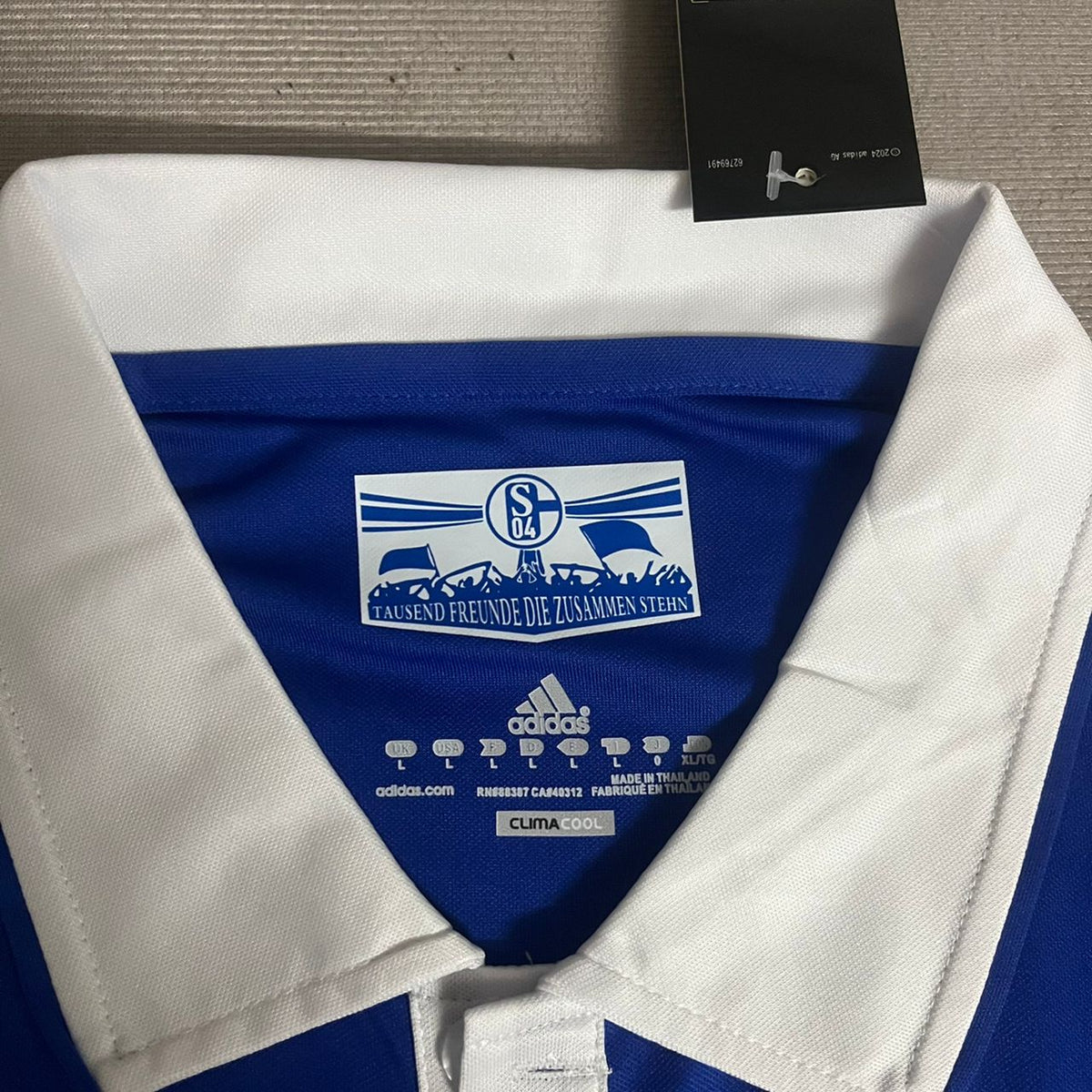2011 Atsuto Uchida Schalke 04 2012 Retro Uefa Patch Football Jersey – 5