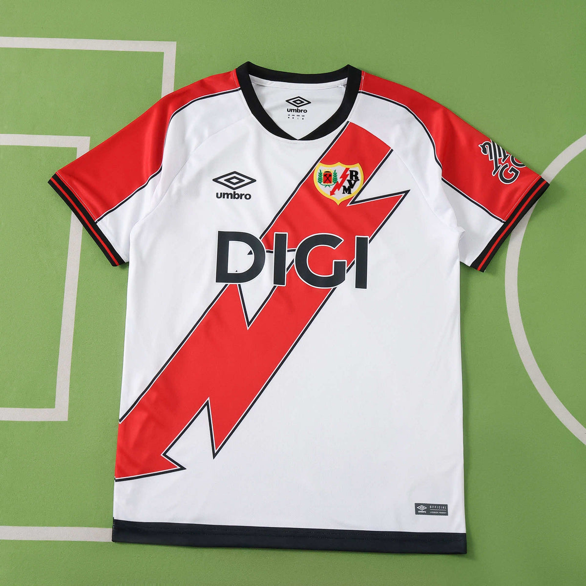 Rayo Vallecano 2026-2027 Season Home Football Jersey Trikot Maillot