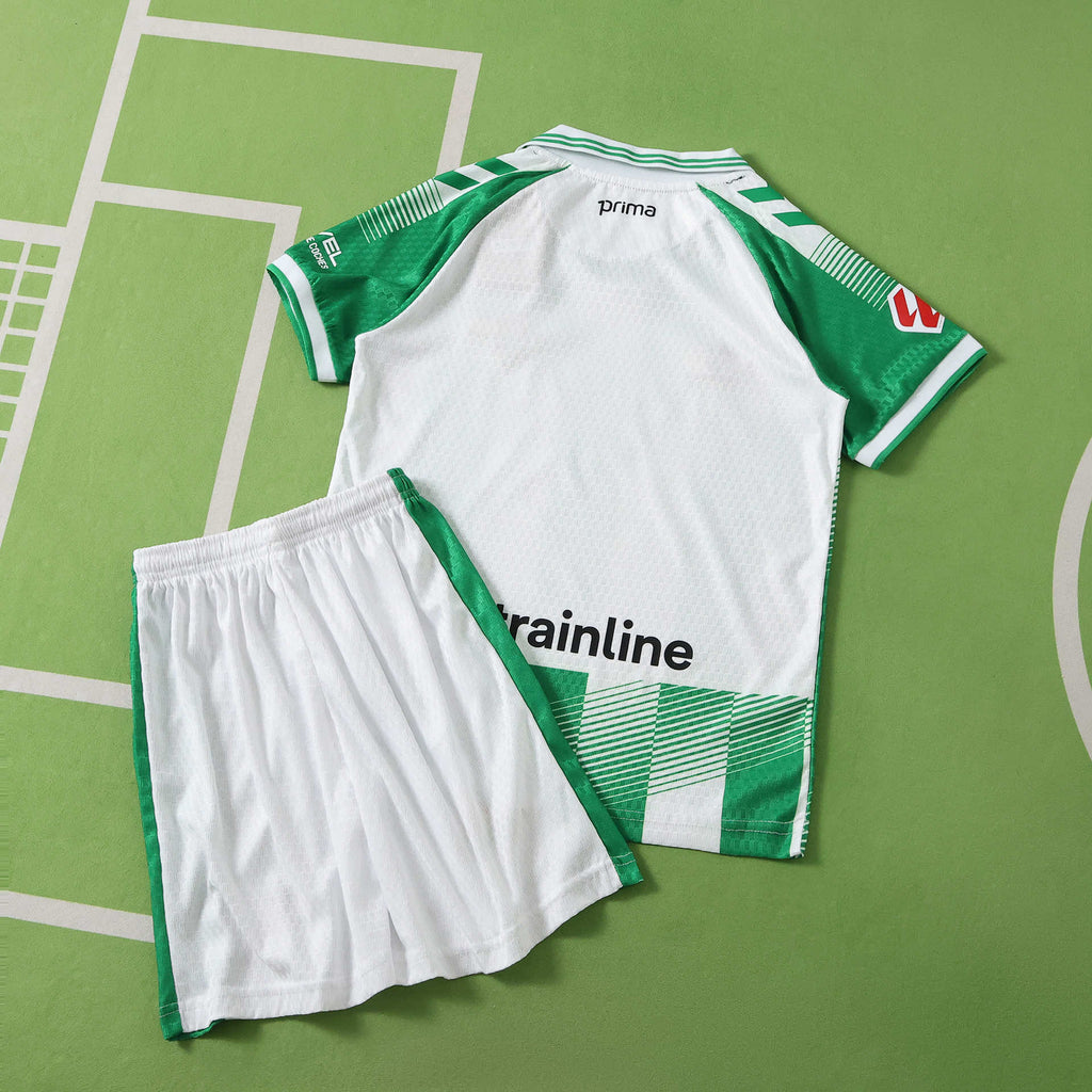 Real Betis 2026-2027 Season Home Kids Football Jersey Trikot Maillot V2
